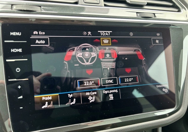 Volkswagen Tiguan cena 164900 przebieg: 19626, rok produkcji 2021 z Zambrów małe 781